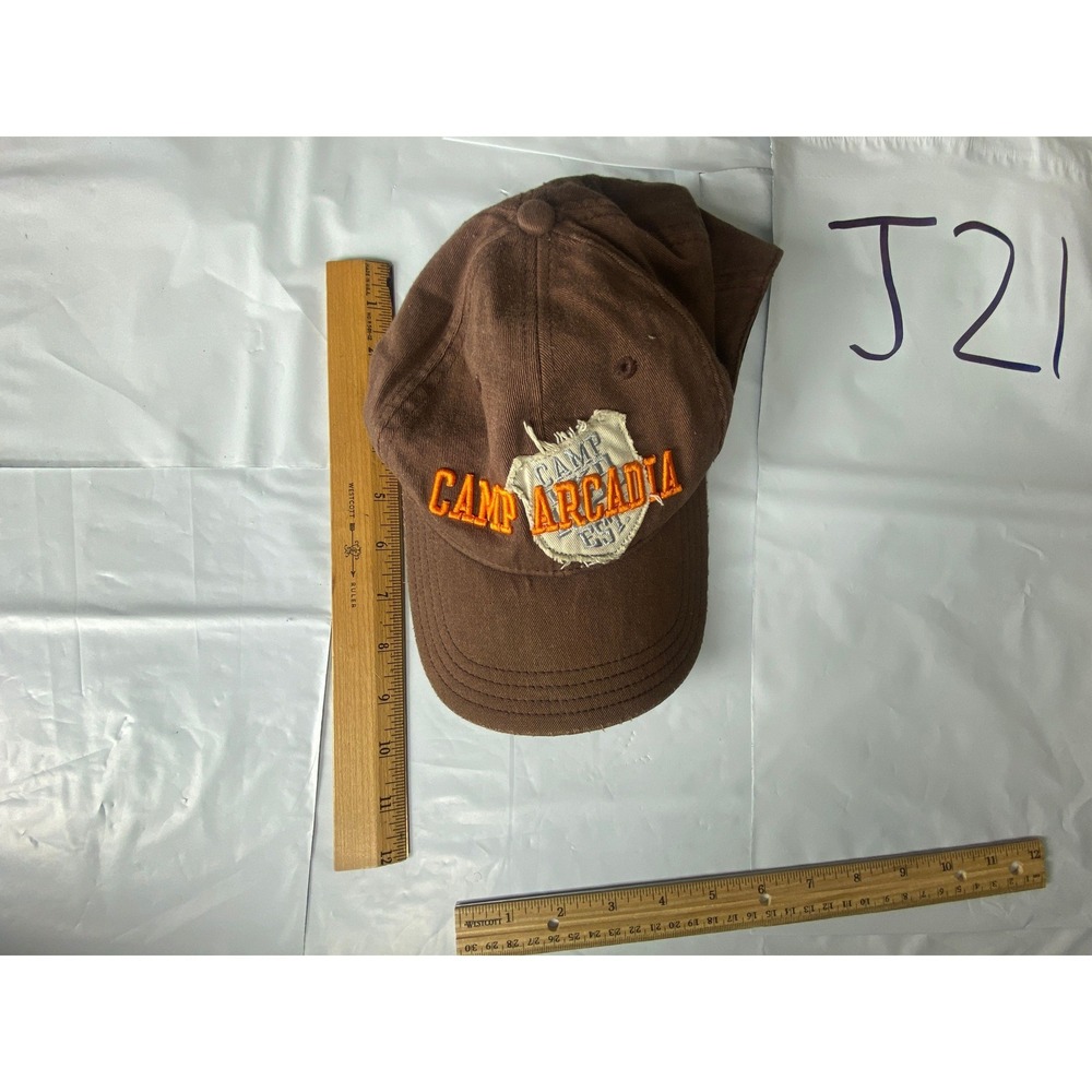 A4 FLEX Brown Baseball Cap‎ Hat Flexfit